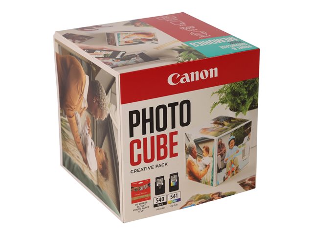 CANON PG-540/CL-541 Ink Cartridge Photo Cube Creative Pack White Blue