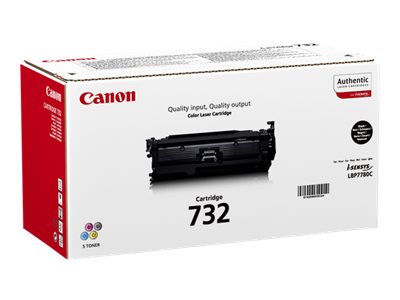 CANON 732-BK тонер касета черна стандартен капацитет 6100 страници 1 пакет