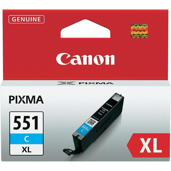 Canon CLI-551XL C + Canon Plus Glossy II PP-201, 10x15 cm, 100 sheets