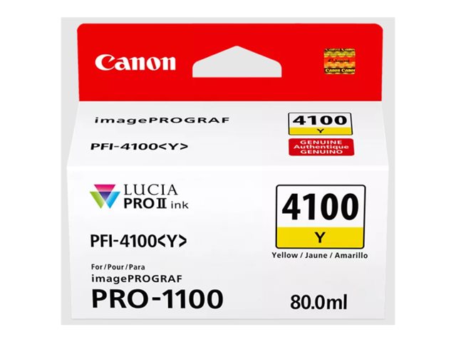 CANON INK PFI-4100 Жълт резервоар
