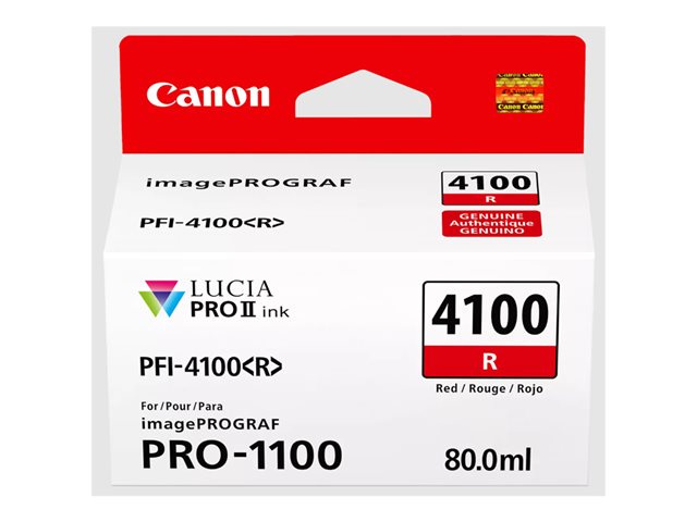 CANON INK PFI-4100 Червен резервоар