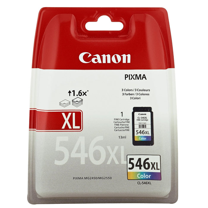 Canon CL-546XL + Canon Plus Glossy II PP-201, 10x15 cm, 100 sheets