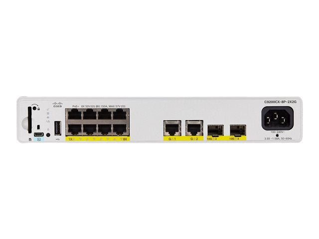 CISCO Catalyst 9000 Compact Switch 8 PORT POE+ 240W ОСНОВНО