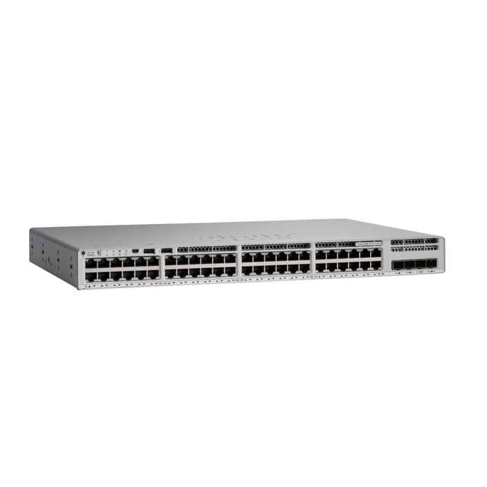 Cisco Catalyst 9200L 48-портов 12xmGig, 36x1G, 4x10G PoE+, Network Essentials