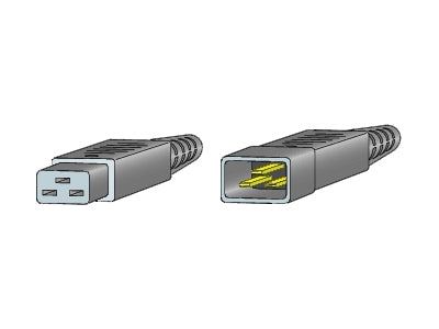 CISCO Cabinet Jumper Power Cord 250 VAC 16AC20-C19 Конектори