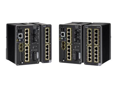 CISCO Catalyst IE3400 с 8 GE Copper и 2 GE SFP Modular NA