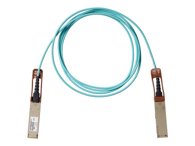 CISCO 100GBASE QSFP активен оптичен кабел 3м