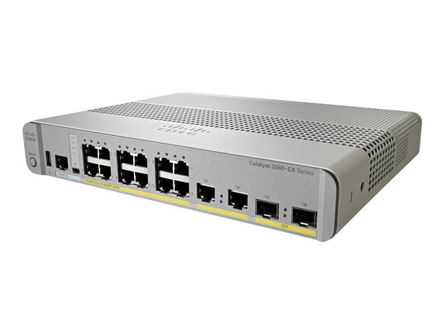 CISCO Catalyst 3560-CX 12 Port PoE IP Base РЕАВРИЗИРАН