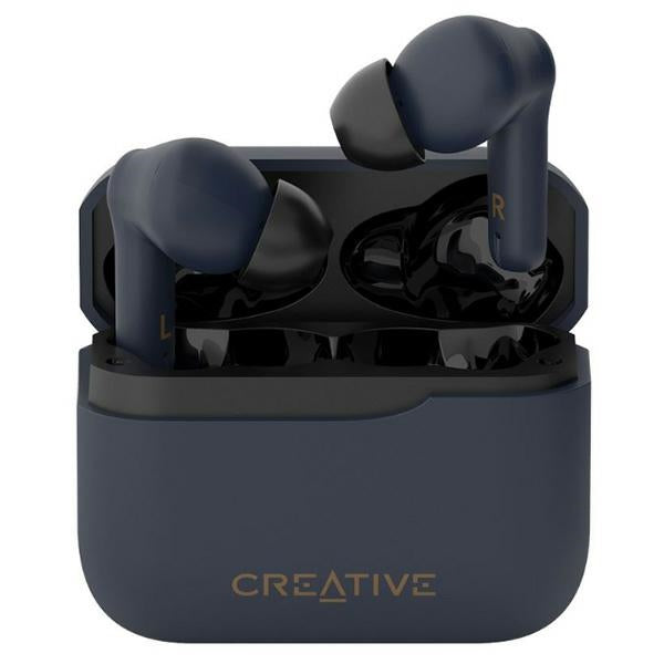 Creative Zen Air Plus безжични слушалки, ANC, Bluetooth 5.3, тъмносиньо