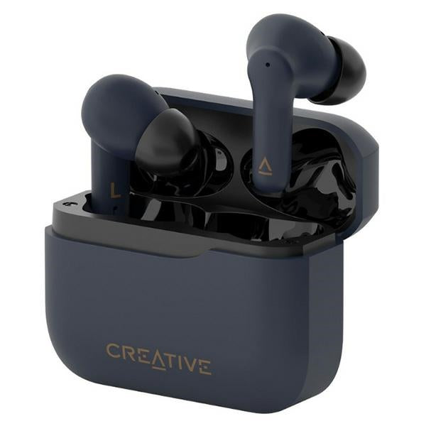 Creative Zen Air Plus безжични слушалки, ANC, Bluetooth 5.3, тъмносиньо