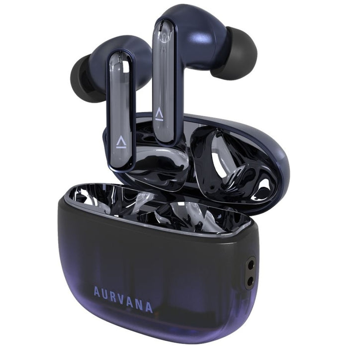 Безжични слушалки Creative Aurvana Ace 3 Bluetooth 5.4 ANC, тъмносини