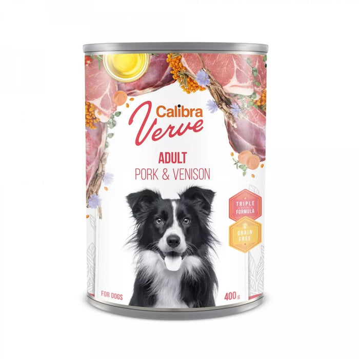 CALIBRA Verve Adult Pork & Venison - мокра храна за кучета - 400гр