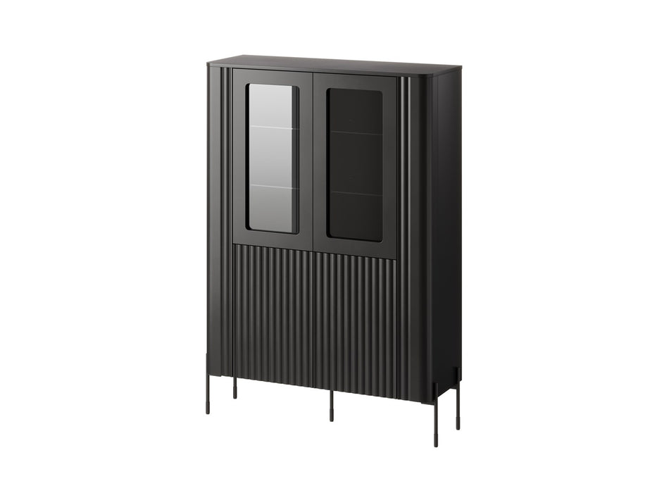 Витрина Cama VERA 110x40x160 черен мат