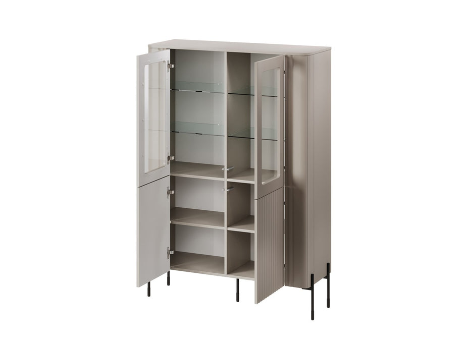 Витрина Cama VERA 110x40x160 мат кашмир