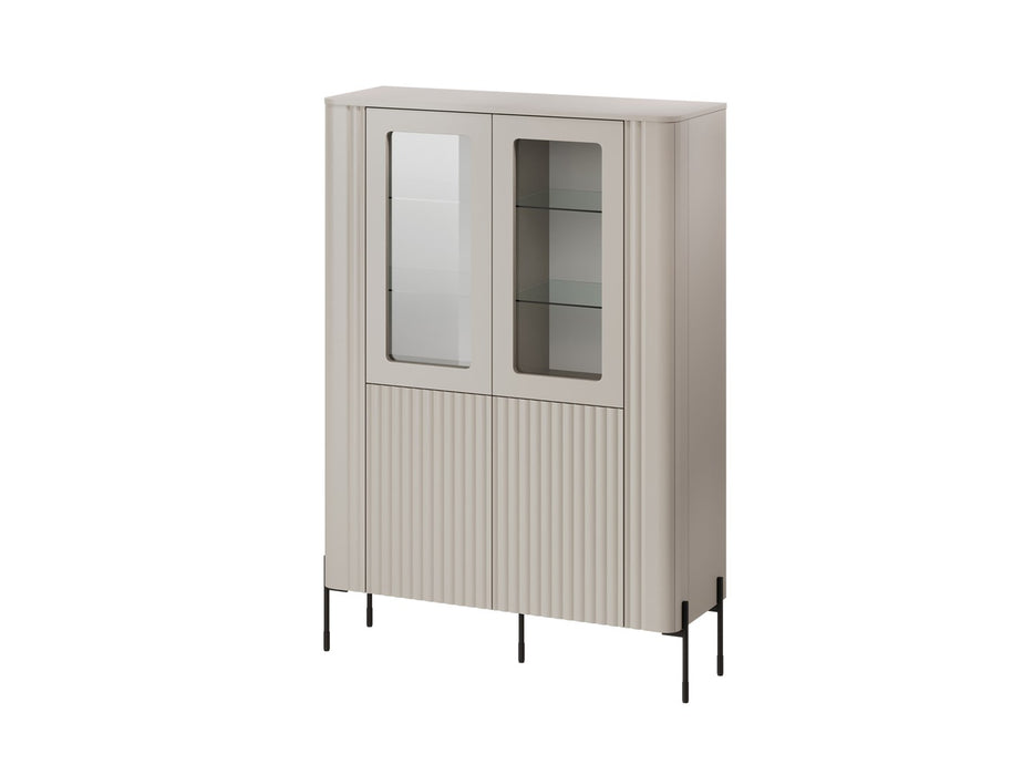 Витрина Cama VERA 110x40x160 мат кашмир