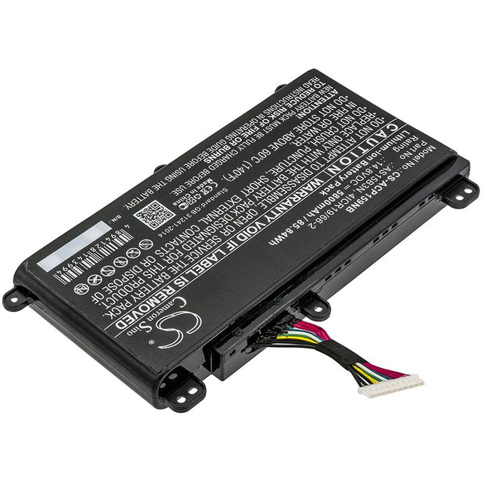 Батерия  за лаптоп  CAMERON SINO AS15B3N, за Acer Predator 15 G9-591, G9-592, G9-593, 17, G9-791, G9-792, G9-793, 17X, GX-791, GX-792, 21X, 14.4V, 5800mAh