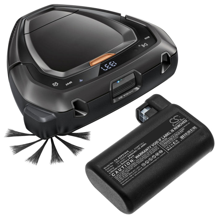 Батерия за прахосмукачка ELECTROLUX 900257877, Osiris, RX8, RX9; AEG 900258195  LiIon 7,2V 3400mAh CAMERON SINO