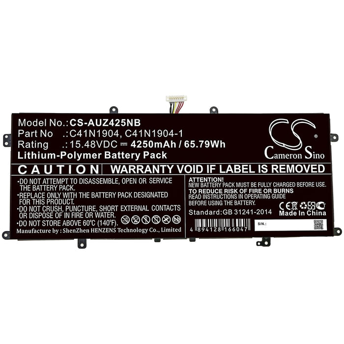 Батерия за лаптоп ASUS ZenBook 13 UX325EA-AH77  C41N1904 LiPo 15,48 V 4250mAh  CAMERON SINO