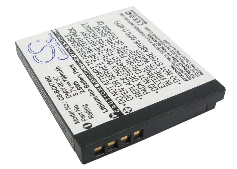Батерия за камера Panasonic Lumix DMC-S3 3.7V 700 mAh DMW-BCK7 Cameron Sino