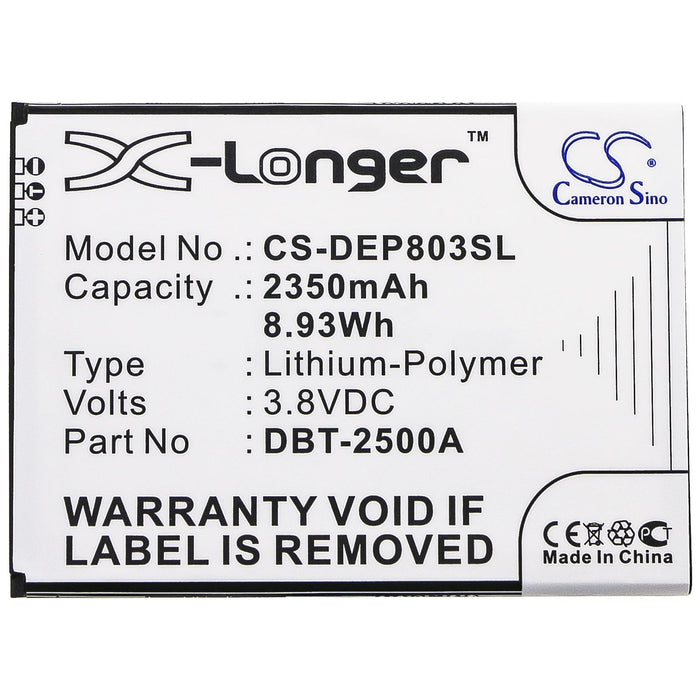 Батерия за мобилен телефон  DORO 8035, DSB-0170  DBT-2500A LiPo  3,8V 2350mAh CAMERON SINO