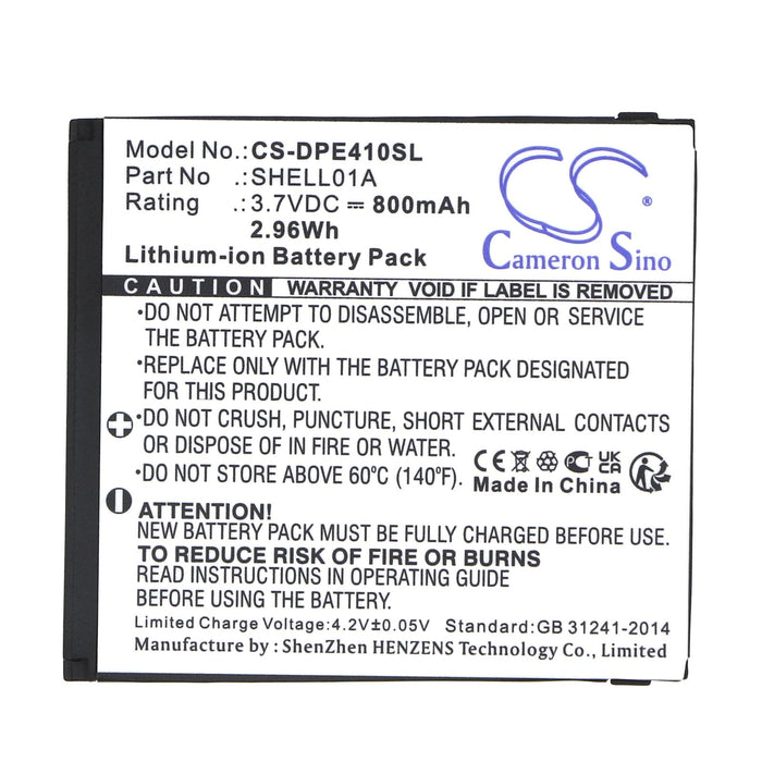 Батерия за мобилен телефон DORO PhoneEasy 409, PhoneEasy 410, PhoneEasy 610  LiIon 3,7V 800mAh CAMERON SINO