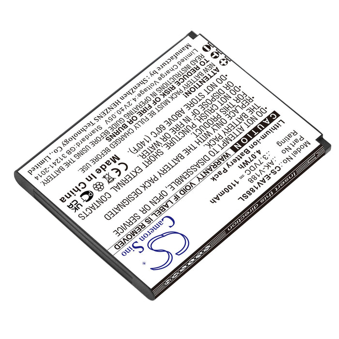 Батерия за мобилен телефон EMPORIA Touch Smart, Touch Smart 2, Touchsmart V188  AK-V188   LiIon 3,7V 1100mAh CAMERON SINO