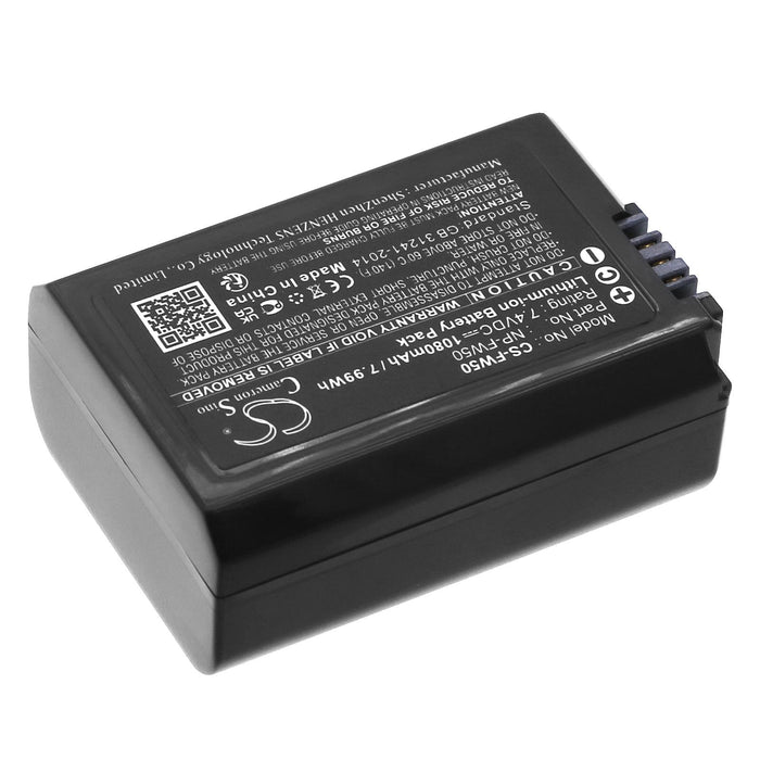 Батерия за фотоапарат и камера Sony NP-FW50  LiIon  7.4V 1080mAh Cameron Sino