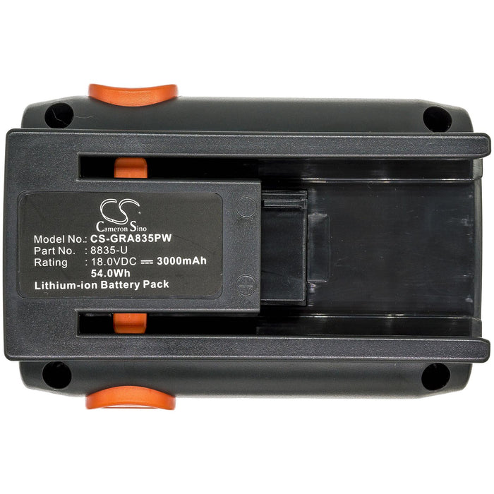 Батерия  акумулаторен тример за трева GARDENA 48-Li, AccuCut Li 400, ErgoCut 48-Li 8878, 8835 18V 3000mAh Cameron Sino