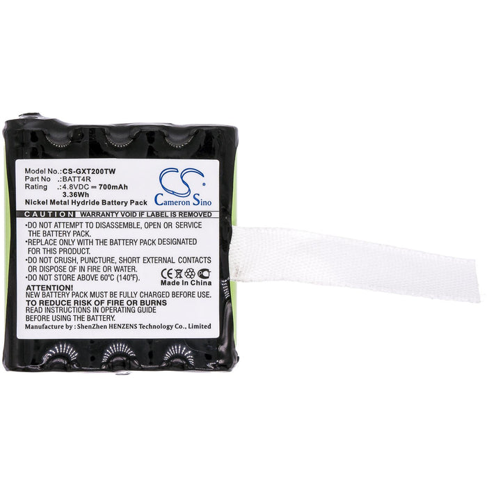 Батерия за радиостанция  Motorola TLKR T40, Midland G223, G225 BATT4R BP40  4,8V 700mA Cameron Sino