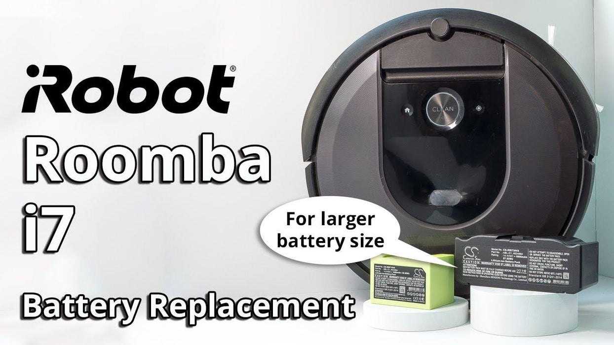 Батерия за прахосмукачка iRobot 5150, 7150, Roomba e5, Roomba i8 4624864  LiIon 14,4V 5200mAh CAMERON SINO