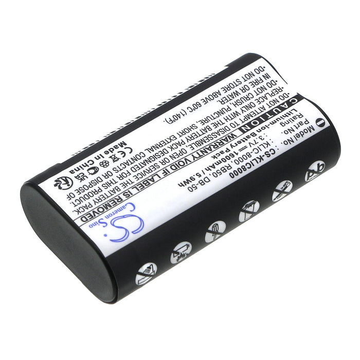 Батерия за фотоапарат  KODAK KLIC-8000 LiIon 3.7V  1600mAh Cameron Sino