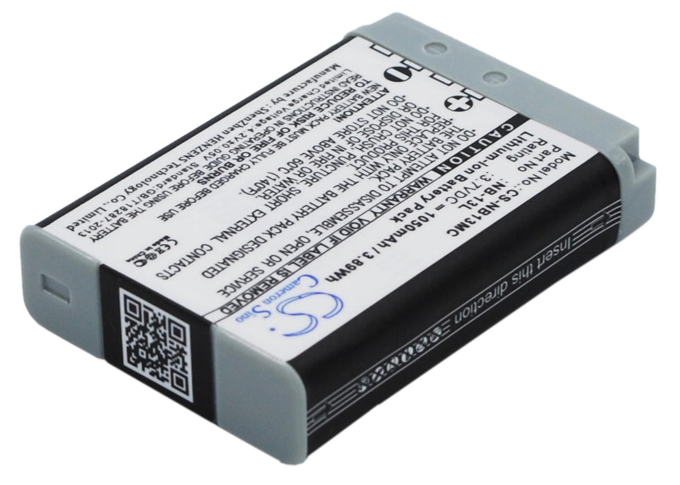 Батерия за фотоапарат / камера CANON NB13MC  NB13L  3,7V 1050 mAh  LiIon Cameron Sino