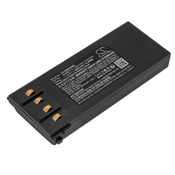 Батерия за дистанционно управление за кран HIAB 092 102, NBB Nano-L RNBB7215  NIMH 7,2V 2000mAh Cameron Sino