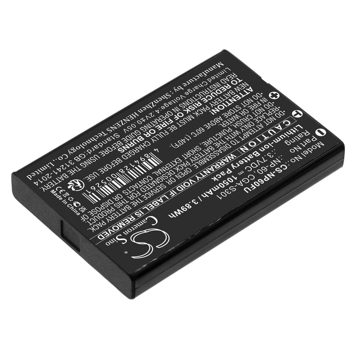 Батерия за фотоапарат FUJI NP60 LiIon 3.7V 1050mAh Cameron Sino