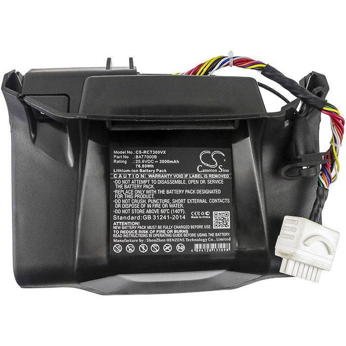 Батерия Cameron Sino, За косачка робот WOLF Garten Loopo M1000, M2000, Robomow City MC1000, BAT7000C,7000B LiIon 25.6V 3000mAh Cameron Sino