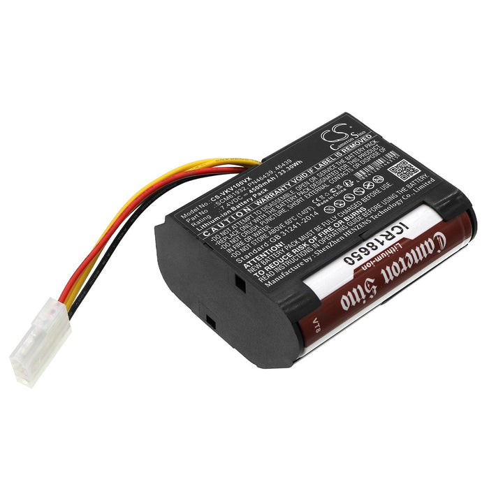 Батерия за прахосмукачка Vorwerk Kobold VR100, Kobold VX100  LiIon 7,4V 4500mAh CAMERON SINO