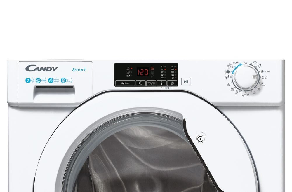 Пералня Candy Smart CBW 27D1E-S Предно зареждане 7 кг 1200 RPM Бяла