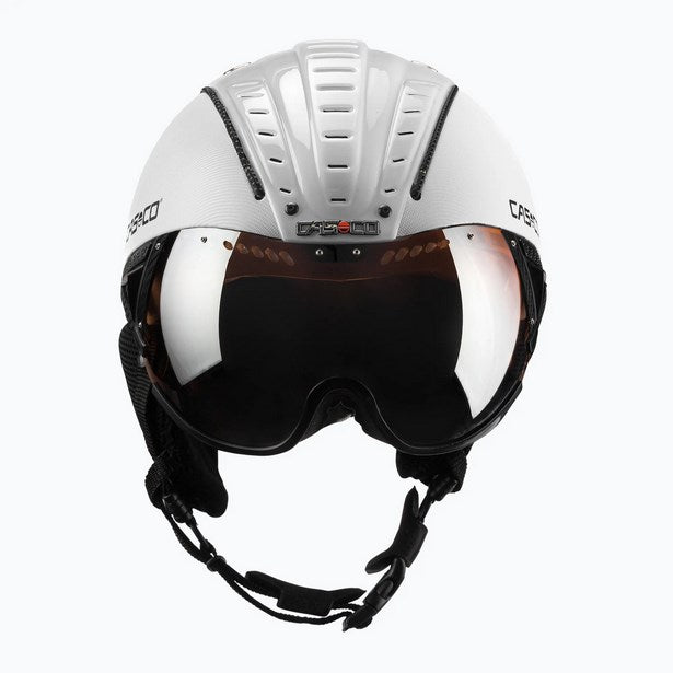 Ски каска CASCO SP-2 Carbonic Visor White M 55-57