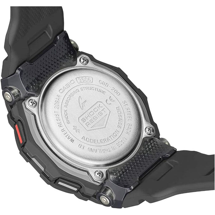 Гривна за активност Casio GBD-200-1ER Черен