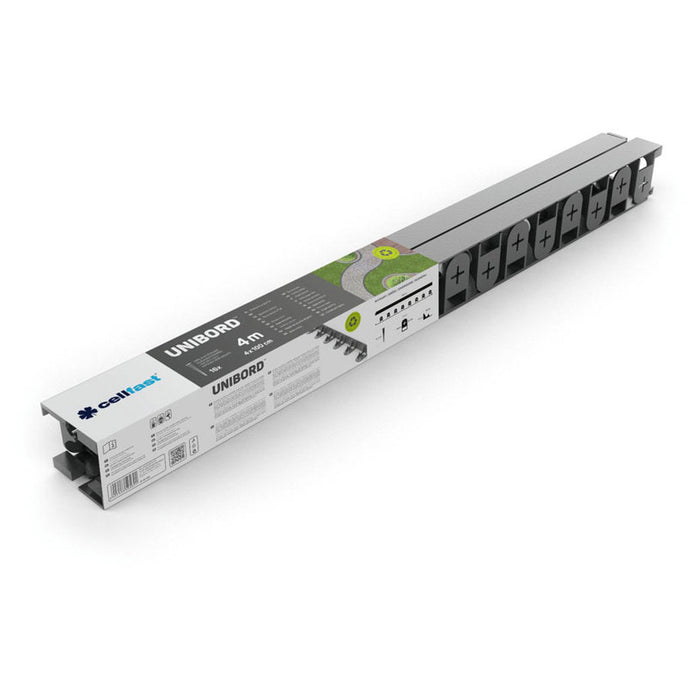 РАЗДЕЛИТЕЛ ЗА ТРЕВА С ФИКСАТОРИ 4.5CMX1M 4БРОЯ CELLFAST UNIBORD