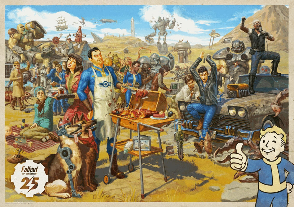Puzzle Good Loot Gaming - Fallout: 25th Anniversary 1000 бр.