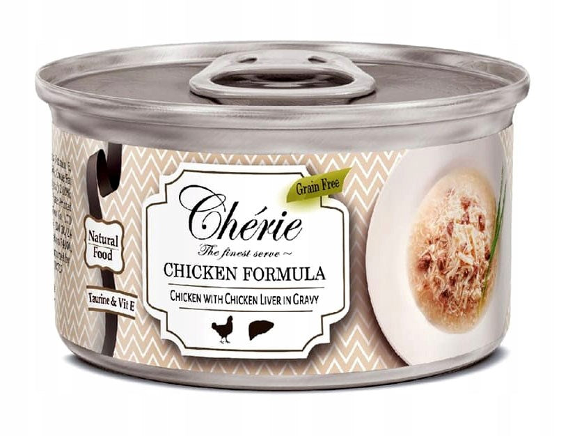 CHERIE Everyday Menu Микс от хапки в сос - Мокра храна за котки - 24x80g