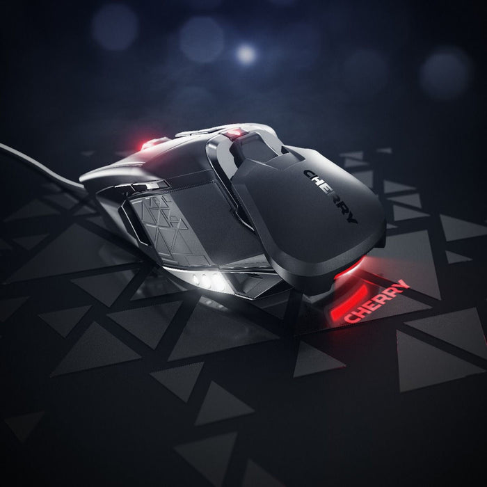 Мишка за игра Cherry JM-9620 Черен 12000 dpi