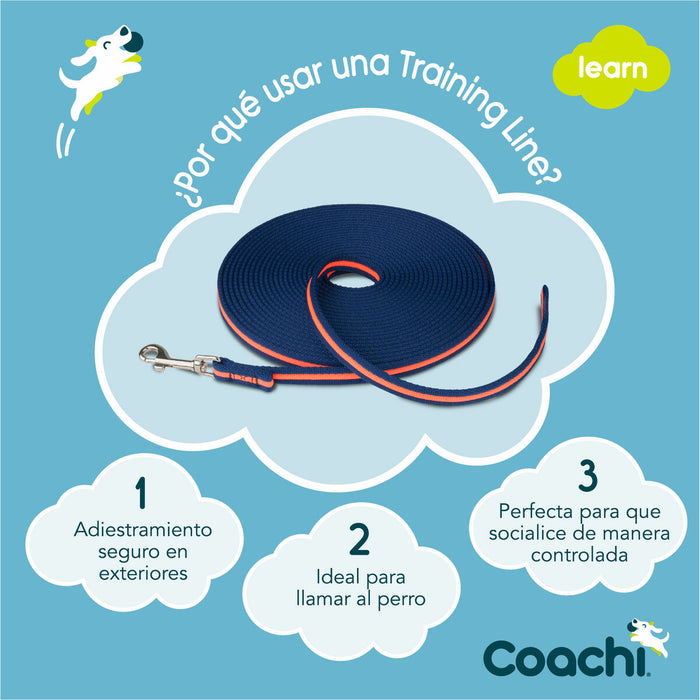 Тренировъчен колан Coachi Син 10m Тренировка