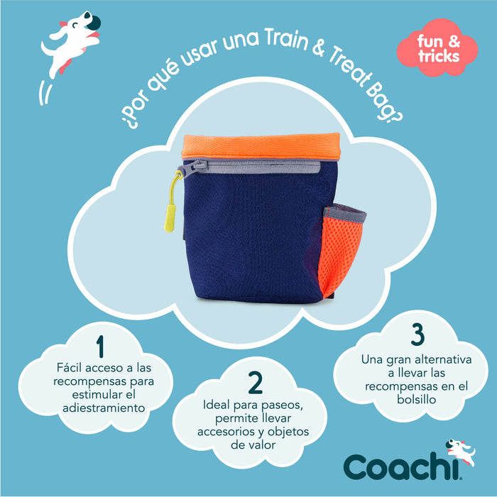 Пътническа Чанта Coachi Train & Treat Син Корал