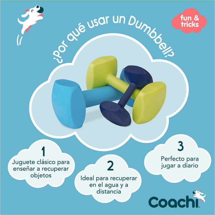 Дъмбел Coachi TRAINING DUMBBELL Син
