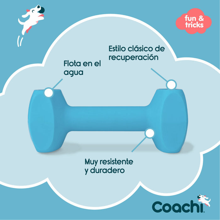 Дъмбел Coachi TRAINING DUMBBELL Син L Пластмаса
