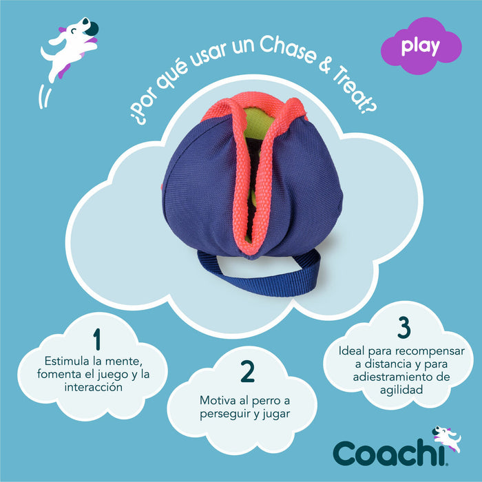 Training toy Coachi CHASE & TREAT Син