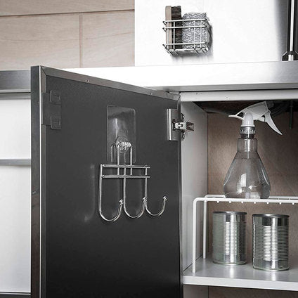 ТРОЙНА КУКА ЗА ЗАЛЕПВАНЕ MAGIC KITCHEN COMPACTOR