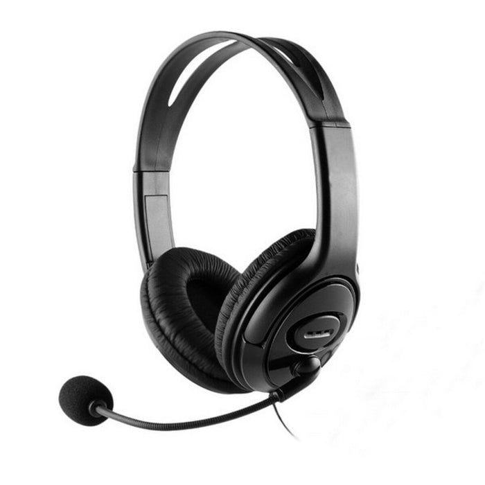 Слушалки с микрофон CoolBox Coolchat U1 Черен
